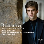 Reed Tetzloff, Prague Philharmonic Orchestra, Paweł Kapuła - Beethoven: Piano Concertos Nos. 4 & 5 (2024) [Hi-Res]