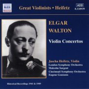 Jascha Heifetz - Walton & Elgar: Violin Concertos (2001)