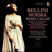 Maria Callas, Tullio Serafin, Orchestra Del Teatro Alla Scala Di Milano, Vincenzo Bellini - Bellini: Norma by Maria Callas (2023 Remastered, Milan 1954) (2023) [Hi-Res]