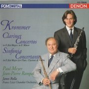 Paul Meyer, Jean-Pierre Rampal - Krommer: Clarinet Concertos, Sinfonia Concertante (1993) CD-Rip