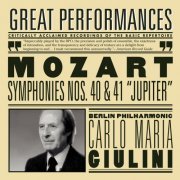 Berliner Philharmoniker, Carlo Maria Giulini - Mozart: Symphonies Nos. 40 & 41 "Jupiter" (2005)