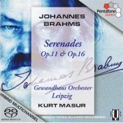 Kurt Masur, Gewandhausorchester Leipzig - Brahms: Serenades Nos. 1 & 2 (1981) [2007 SACD]