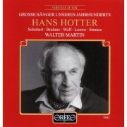 Hans Hotter, Walter Martin - Schubert, Brahms, Wolf, Loewe, Strauss: Lieder (2016)