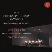 Jascha Heifetz, Pierre Amoyal, Milton Thomas, Joseph de Pasquale  - The Heifetz-Piatigorsky Concerts (2016) [Hi-Res]