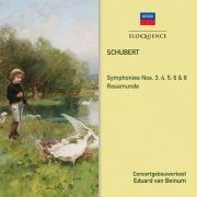 Concertgebouworkest & Eduard van Beinum - Schubert: Symphonies 3, 4, 5, 6, 8; Rosamunde (1952)