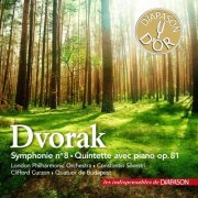 LPO, Constantin Silvestri, C. Curzon & Quatuor de Budapest - Dvořák: Symphonie n°8 - Quintette avec piano n°2 (2015)