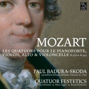 Quatuor Festetics and Paul Badura-Skoda - Mozart: Piano Quartets, K. 478 & K. 493 (1993)