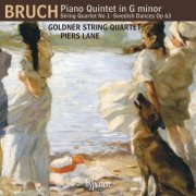 Goldner String Quartet, Piers Lane - Bruch: Piano Quintet; String Quartet No. 1; Swedish Dances (2016) [Hi-Res]