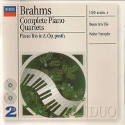 Beaux Arts Trio, Walter Trampler - Brahms: Complete Piano Quartets (1996) CD-Rip
