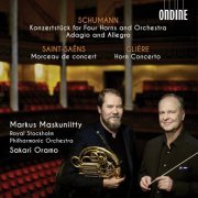 Markus Maskuniitty, Royal Stockholm Philharmonic Orchestra & Sakari Oramo - Schumann, Saint-Saëns & Glière: Works for Horn & Orchestra (2019) [Hi-Res]