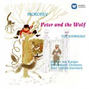 Herbert von Karajan, Philharmonia Orchestra, Peter Ustinov - Prokofiev: Peter and the Wolf / Angerer (Attrib. L. Mozart or J. Haydn) Toy Symphony (2019)
