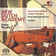 New Dutch Academy Chamber Orchestra, Simon Murphy - Stamitz - Richter: Early String Symphonies, Vol. 2 (2003) [Hi-Res]