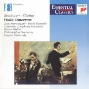 Francescatti, Walter, Columbia Symphony Orchestra, Oistrakh, Ormandy, Philadelphia Orchestra - Beethoven & Sibelius: Violin Concertos (1994)