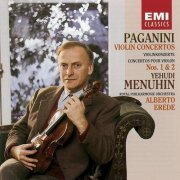 Yehudi Menuhin, Royal Philharmonic Orchestra, Alberto Erede - Paganini: Violin Concerto Nos. 1 & 2 (1987)