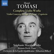 Stéphanie Moraly, Orchestre de la garde Républicaine, Romain David, Sébastien Billard - Tomasi: Complete Violin Works (2022) [Hi-Res]