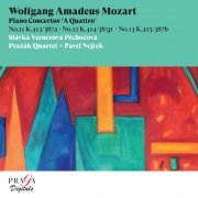 Slávka Vernerová Pěchočová, Prazak Quartet, Pavel Nejtek - Wolfgang Amadeus Mozart: Piano Concertos No. 11, K. 413, No. 12, K. 414 & No. 13, K. 415 "A Quattro" (2022) [Hi-Res]