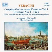 Accademia I Filarmonici, Alberto Martini - Veracini: Complete Overtures and Concertos, Vol. 1 (1995) CD-Rip