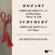 Quartetto Italiano - Mozart: String Quartet No. 17 "The Hunt" - Schubert: String Quartet No. 2 (1956/2022) [Hi-Res]