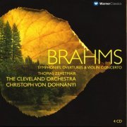 Thomas Zehetmair, Christoph von Dohnany - Brahms: Symphonies, Violin Concerto (2007) [4CD Box Set]