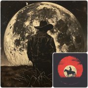 The Cowboy Moon - Nashville Lullabies /  Roam (2024)