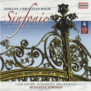 Budapest Strings, Károly Botvay - J.C. Bach: Sinfonie Concertanti (4CD) (2009)