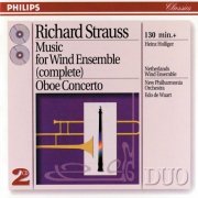 New Philharmonia Orchestra - Strauss, R.: Serenade for Wind Instruments;Oboe Concerto (2023)