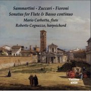 Mario Carbotta - G. Sammartini, Zuccari & Fioroni: Flute Sonatas (2021)