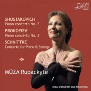Muza Rubackyté, Modestas Pitrenas, Lithuanian National Chamber Orchestra - Shostakovitch, Prokofiev & Schnittke: Piano Concertos (2012)