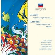 Jack Brymer, Allegri String Quartet, Ingrid Haebler, Grumiaux Trio, Jacques Cazauran - Mozart: Clarinet Quintet - Schubert: Piano Quintet "Trout" (1993)