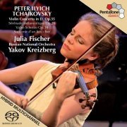Julia Fischer & Yakov Kreizberg - Tchaikovsky: Violin Concerto - Sérénade mélancolique - Valse-Scherzo - Souvenir d'un lieu cher (2006) [Hi-Res]