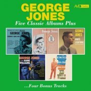 George Jones - Five Classic Albums Plus (Grand Ole Opry's New Star / George Jones Sings / Sings White Lightning and Other Favorites / Salutes Hank Williams / Sings Bob Wills) (Digitally Remastered) (2022)