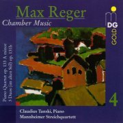 Mannheim String Quartet, Claudius Tanski  - Reger: Chamber Music, Vol. 4 (1998)