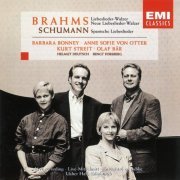 Barbara Bonney, Anne Sofie von Otter, Kurt Streit, Olaf Bär, Helmut Deutsch, Bengt Forsberg - Brahms: Liebeslieder-Walzer, Op. 52, etc. (1995)