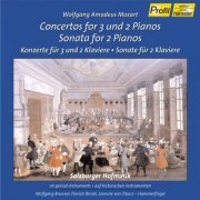 Salzburger Hofmusik, Wolfgang Brunner, Leonore von Stauss, Florian Birsak - Mozart: Concertos for 3 and 2 Pianos - Sonata for 2 Pianos (2004) FLAC