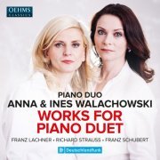 Anna Walachowski, Ines Walachowski - Lachner, R. Strauss & Schubert: Works for Piano Duet (2022) [Hi-Res]