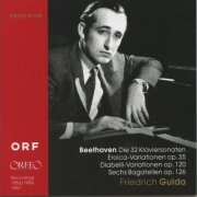 Friedrich Gulda - Beethoven: Die 32 Klaviersonaten, Eroica-Variationen, Diabelli-Variationen & Sechs Bagatellen (2016)