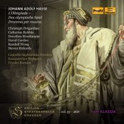Cappella Sagittariana Dresden, David Cordier, Frieder Bernius, Christoph Prégardien - Hasse: L`Olimpiade (2023) [Hi-Res]