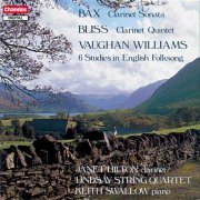 Janet Hilton, Keith Swallow & Lindsay String Quartet - Bax, Bliss & Vaughan Williams: British Works For Clarinet (1988)