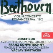 Josef Suk, Franz Konwitschny, Vaclav Smetacek - Beethoven: Violin Concerto, Violin Romances Nos.1 & 2 (1999)