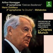 Charles Munch - Dutilleux: Symphony No. 2, "Le double", Métaboles - Honegger: Symphony No. 4, "Deliciae Basiliensis" (2018) [Hi-Res]