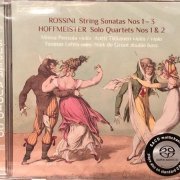 Minna Pensola, Antti Tikkanen, Tuomas Lehto, Niek De Groot - Rossini & Hoffmeister: Quartets with Double Bass, Vol. 1 (2017) [SACD]