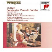 Anner Bylsma, Bob van Asperen - J.S. Bach: Sonatas for Viola da Gamba, J.C.F. Bach: Sonata A-Dur (2019) [SACD]