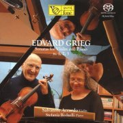 Salvatore Accardo & Stefania Redaelli - Grieg: Sonatas for Violin and Piano No. 1, 2, 3 (2021) [SACD]