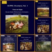 Slovak State Philharmonic Orchestra, Alfred Walter, Christian Pollack - Franz von Suppé: Overtures, Vol. 1-6 (1994-2001)