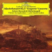 Arturo Benedetti Michelangeli, Wiener Symphoniker & Carlo Maria Giulini - Beethoven: Piano Concerto No.5 in E-Flat Major, Op. 73 (Remastered) (2019) [Hi-Res]