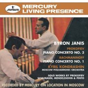 Byron Janis, Moscow Philharmonic Orchestra, Kirill Kondrashin - Prokofiev: Piano Concerto No.3; Rachmaninov: Piano Concerto No.1 (1962) [Hi-Res]