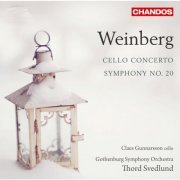 Claes Gunnarsson, Gothenburg Symphony Orchestra, Thord Svedlund - Weinberg: Cello Concerto, Symphony No. 20 (2012) [Hi-Res]
