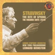 London Symphony Orchestra, New York Philharmonic Orchestra, Leonard Bernstein - Stravinsky: The Rite of Spring & Suite from 'The Firebird' (2014)