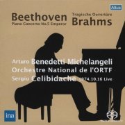 Sergiu Celibidache - Brahms: Tragic Overture & Beethoven: Piano Concerto No. 5 (2014) [SACD]