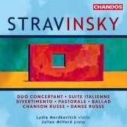 Lydia Mordkovitch, Julian Milford - Stravinsky: Duo Concertant, Suite Italienne, Divertimento, Pastorale, Ballad, Chanson Russe & Dance Russe (1999) [Hi-Res]